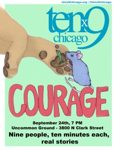 CourageTenx9Flier